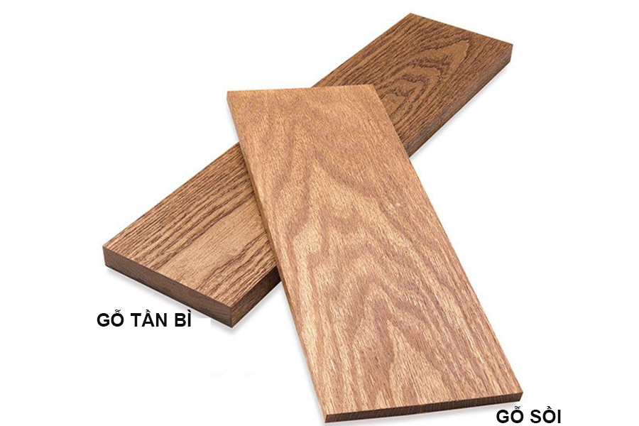 so sánh gỗ tần bì và gỗ sồi