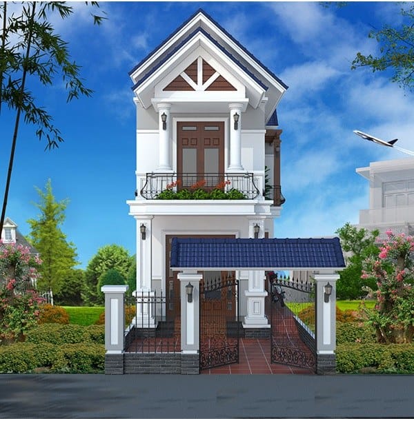 nhà phố mái ngói