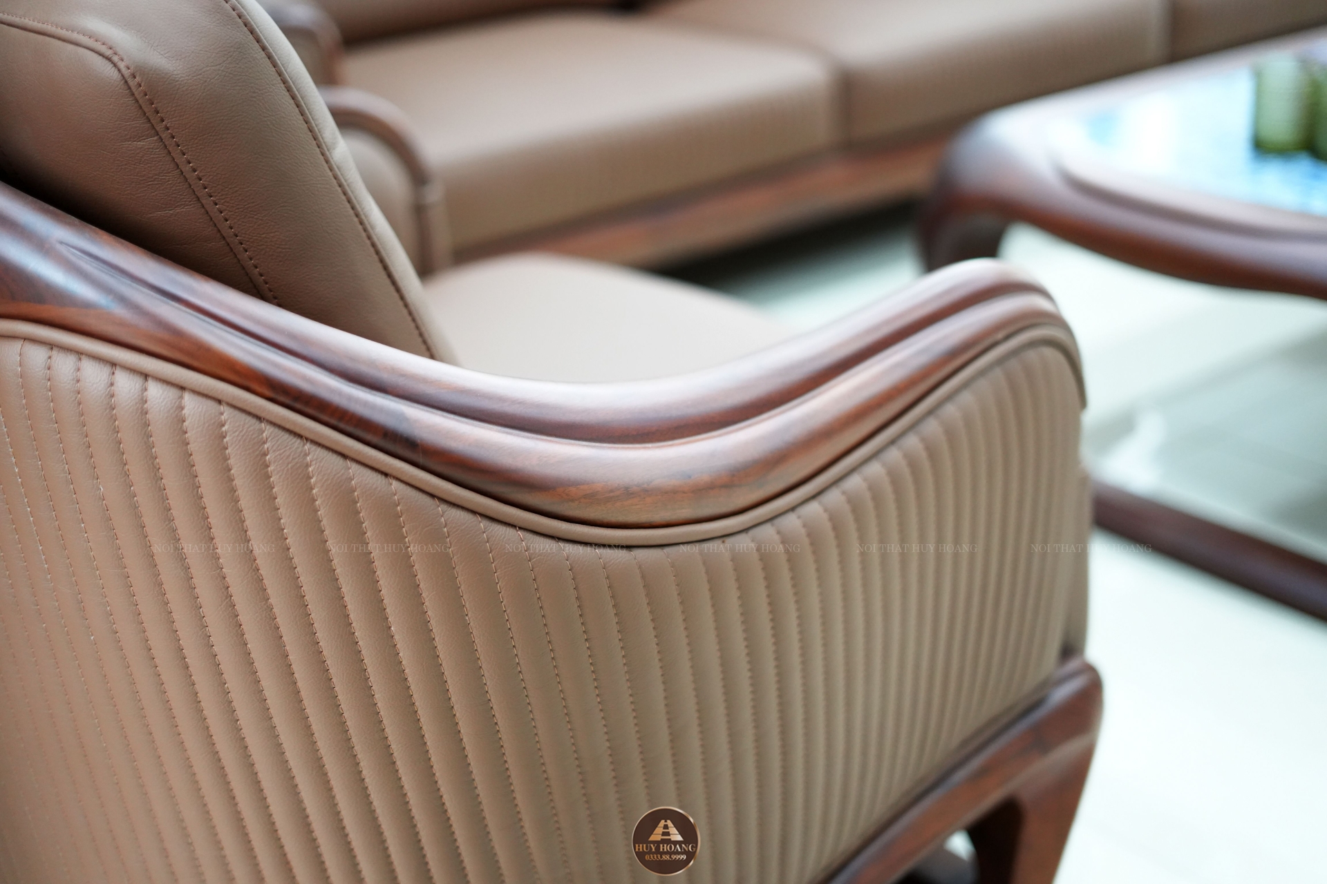 Sofa gỗ óc chó Avalon 44