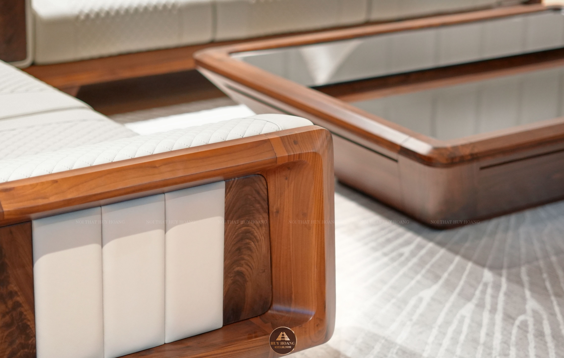 Sofa gỗ óc chó Avalon 61