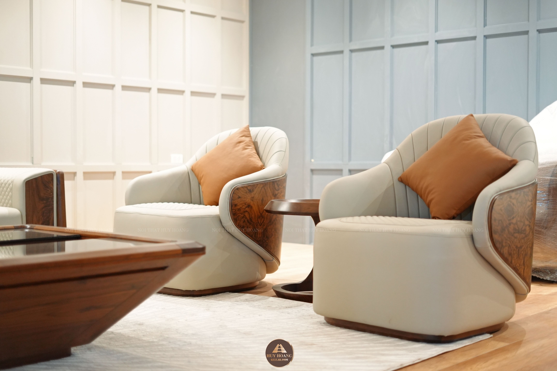 Sofa gỗ óc chó Avalon 61