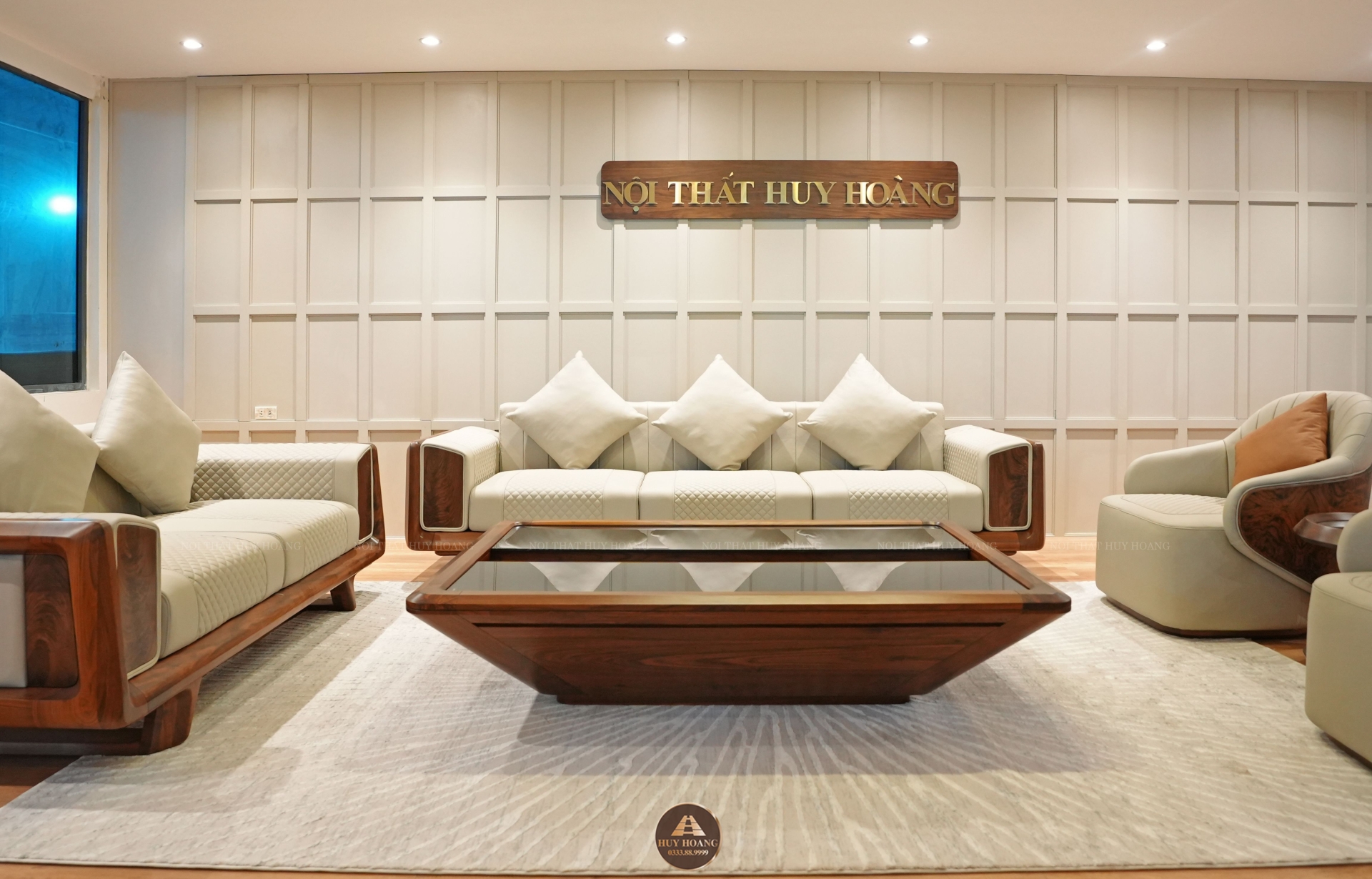 Sofa gỗ óc chó Avalon 61