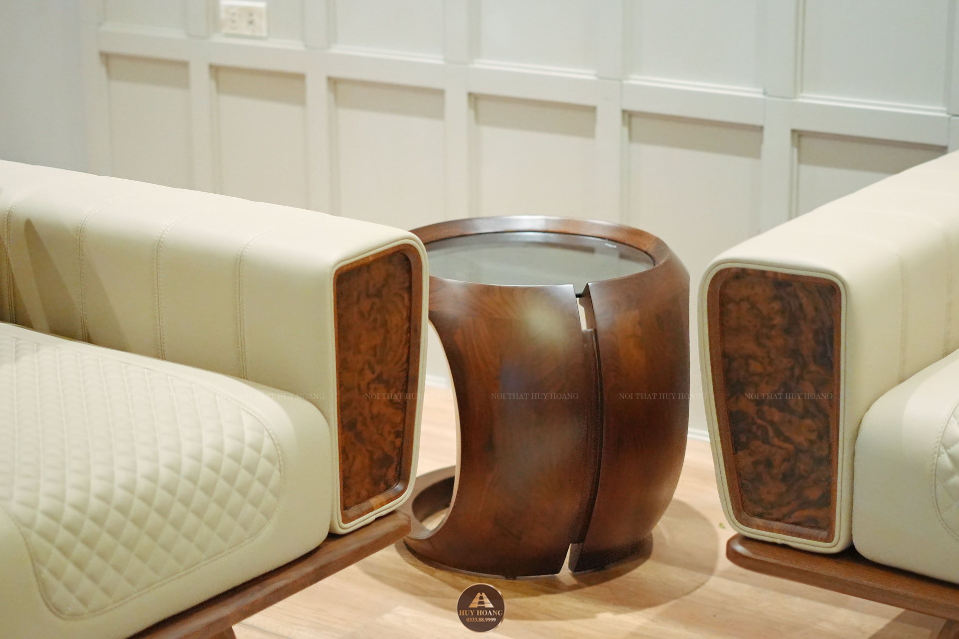 Sofa gỗ óc chó Avalon 45