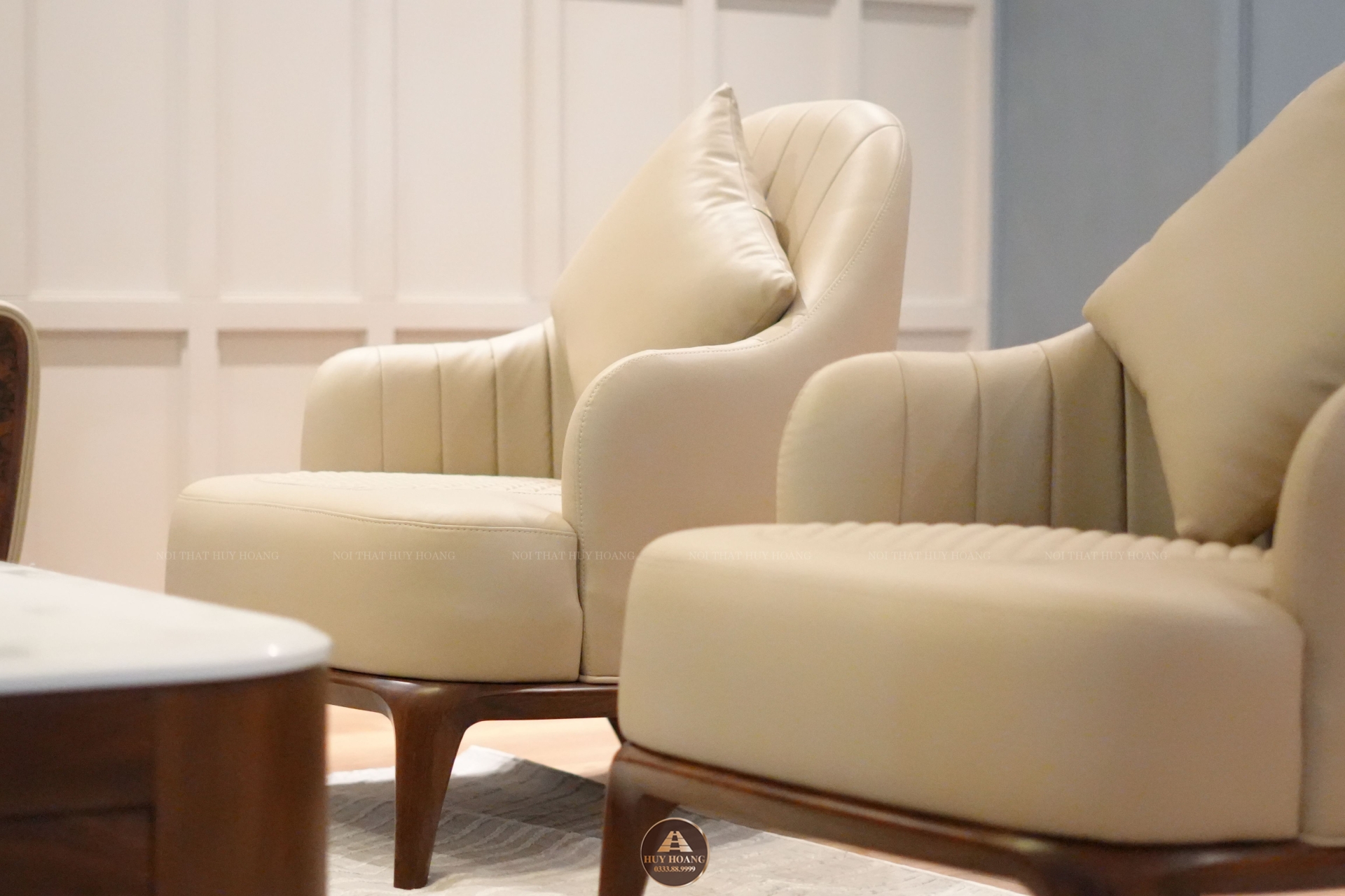 Sofa gỗ óc chó Avalon 45