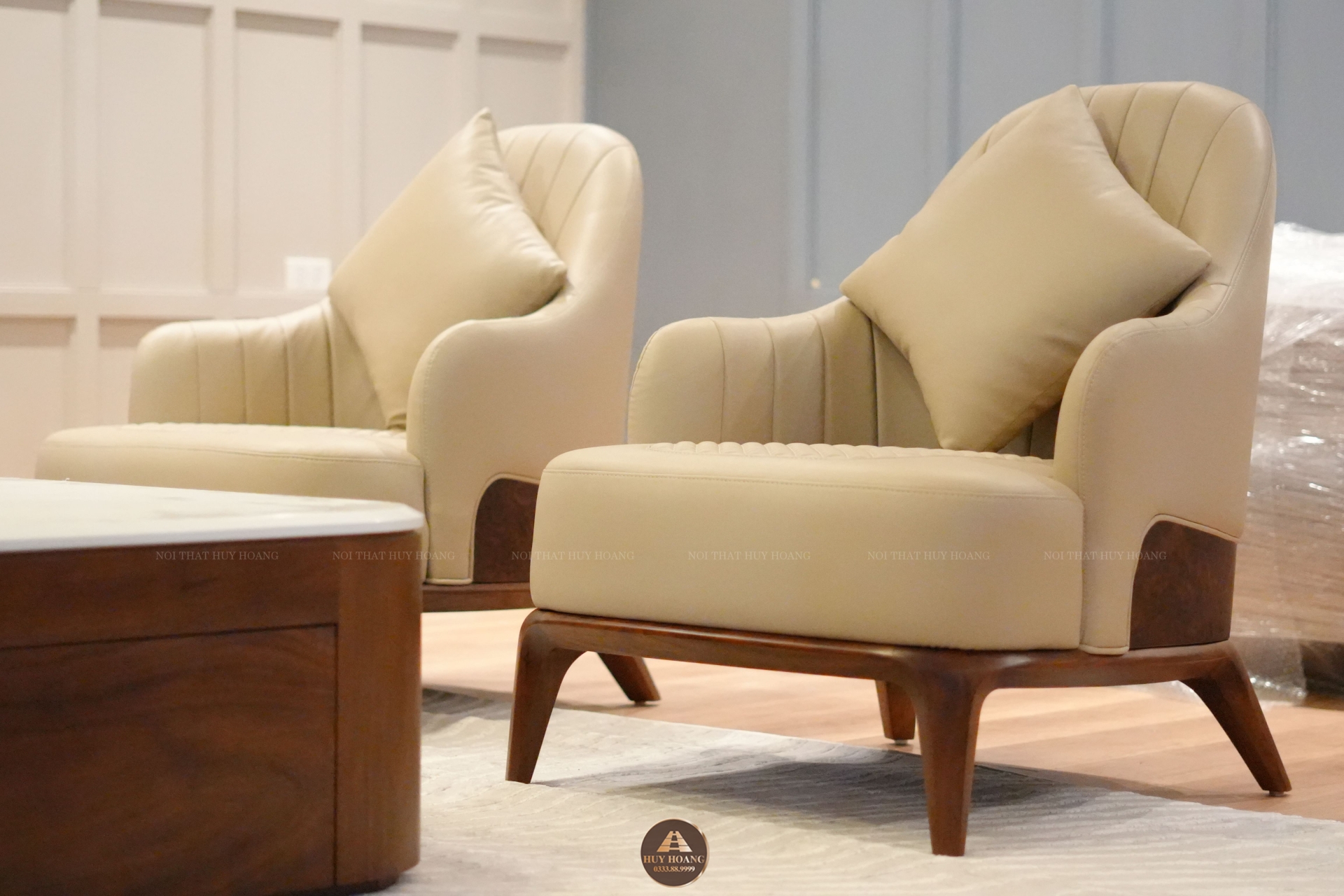 Sofa gỗ óc chó Avalon 45