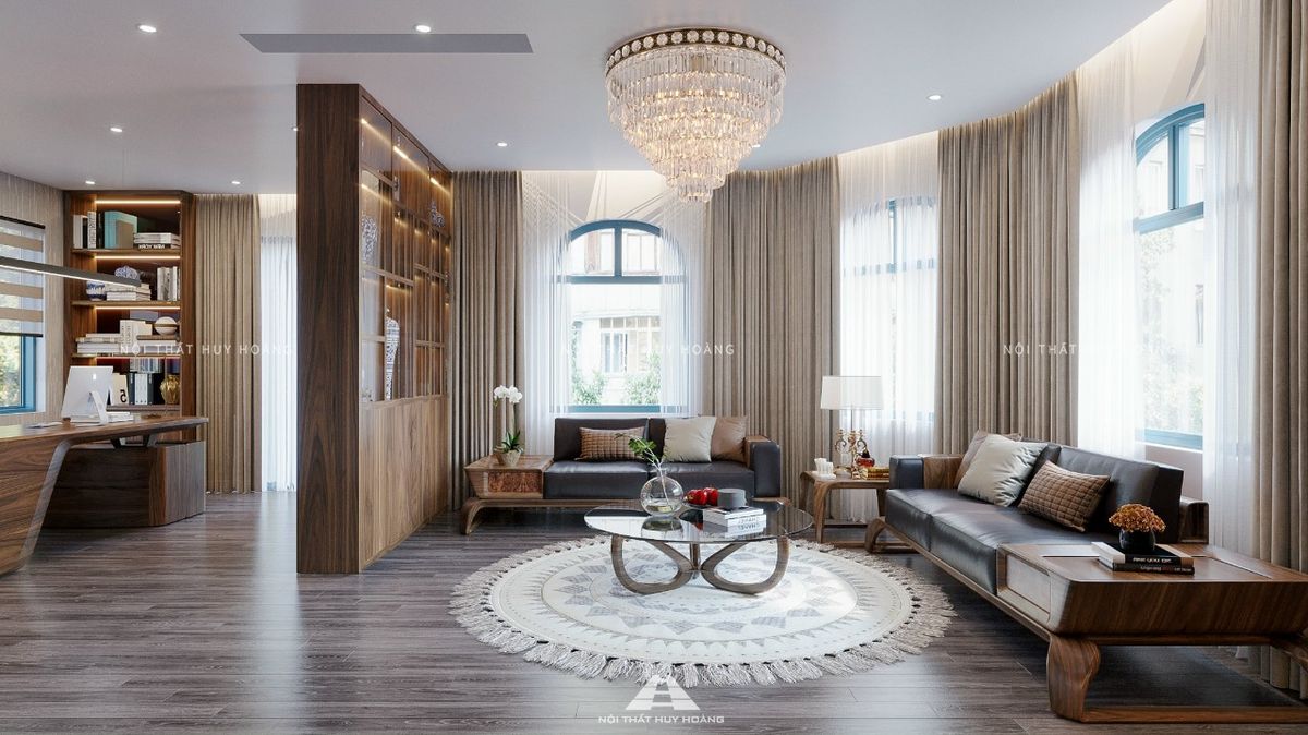 Thiết kế nội thất biệt thự nhà vườn tại Bãi Cháy, Hạ Long