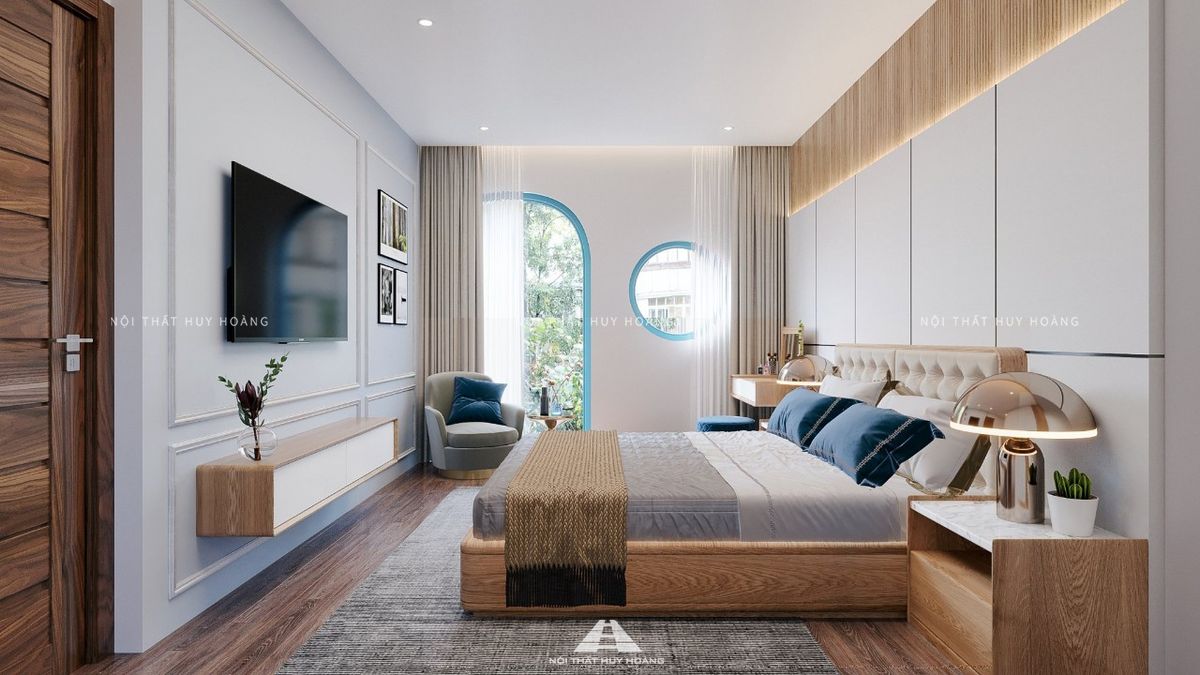 Thiết kế nội thất biệt thự nhà vườn tại Bãi Cháy, Hạ Long