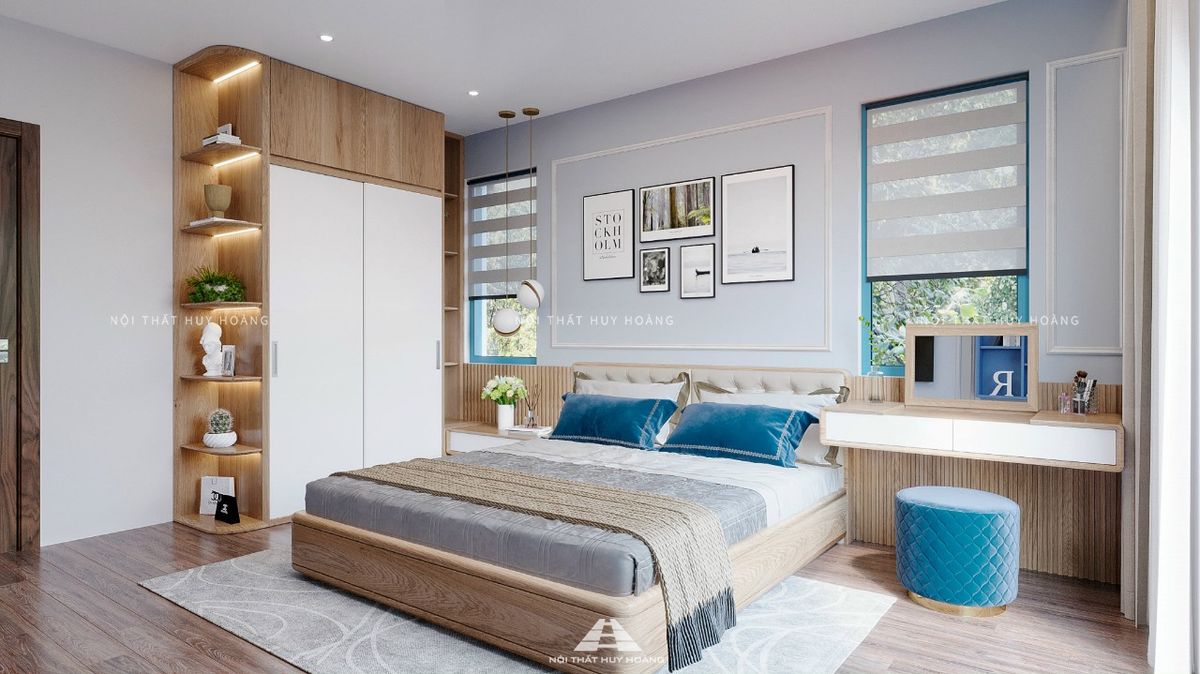 Thiết kế nội thất biệt thự nhà vườn tại Bãi Cháy, Hạ Long