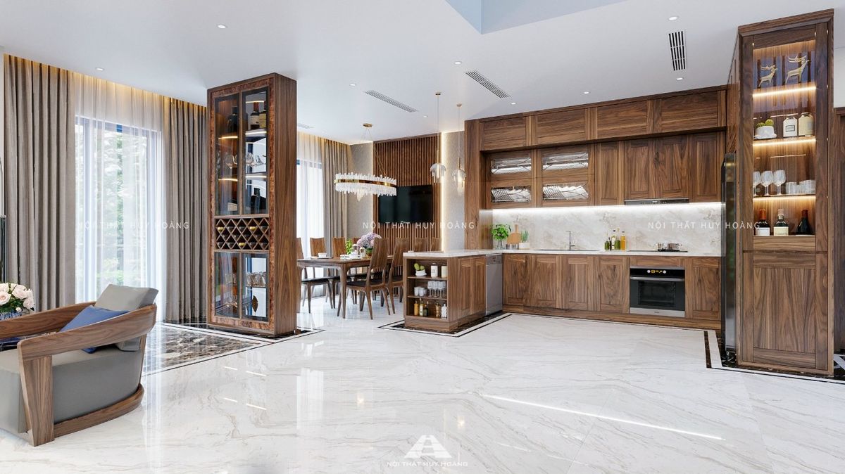 Thiết kế nội thất biệt thự nhà vườn tại Bãi Cháy, Hạ Long