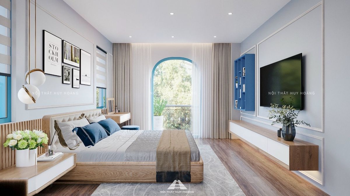 Thiết kế nội thất biệt thự nhà vườn tại Bãi Cháy, Hạ Long