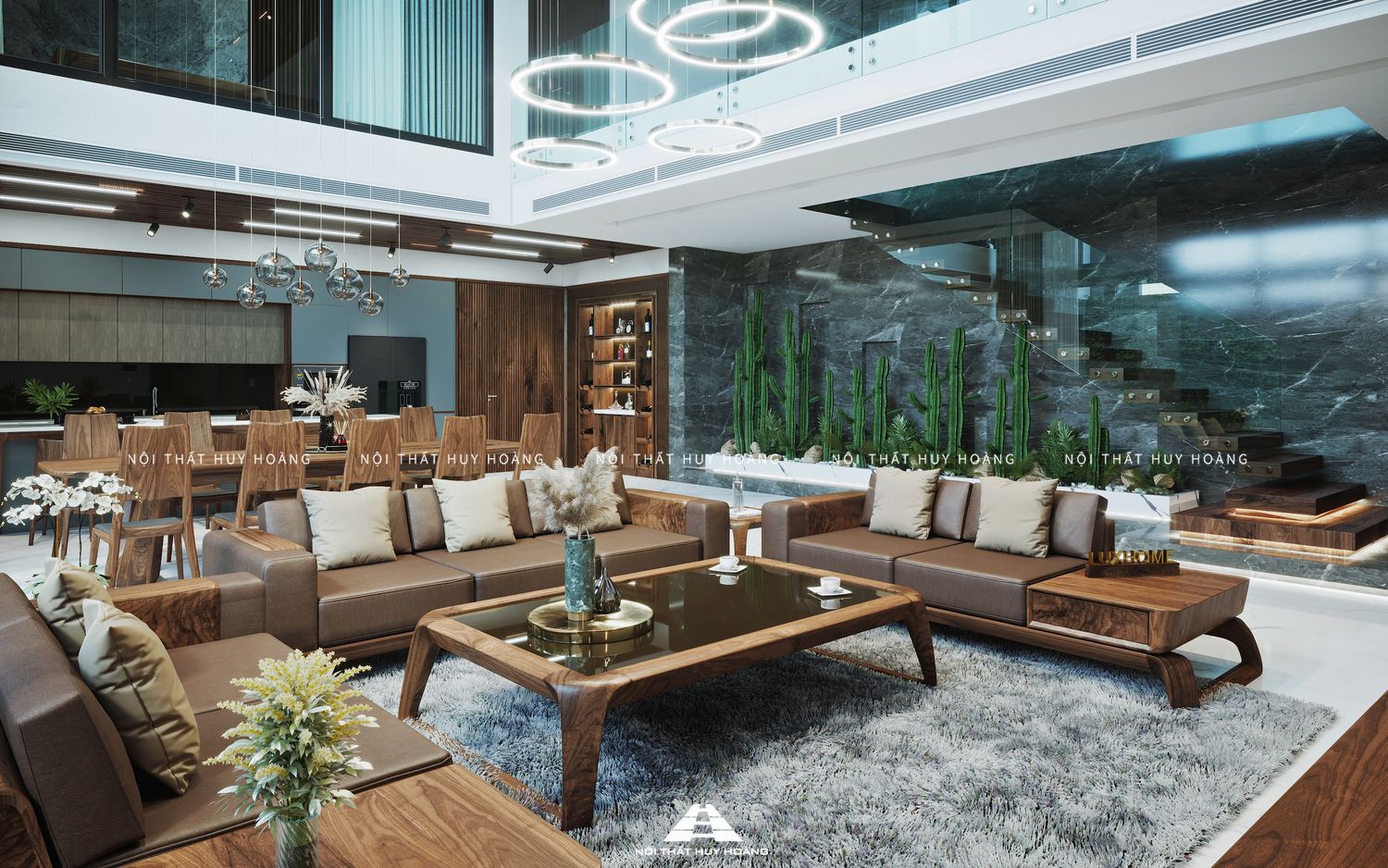 Thiết kế nội thất biệt thự hiện đại tại Đông Anh