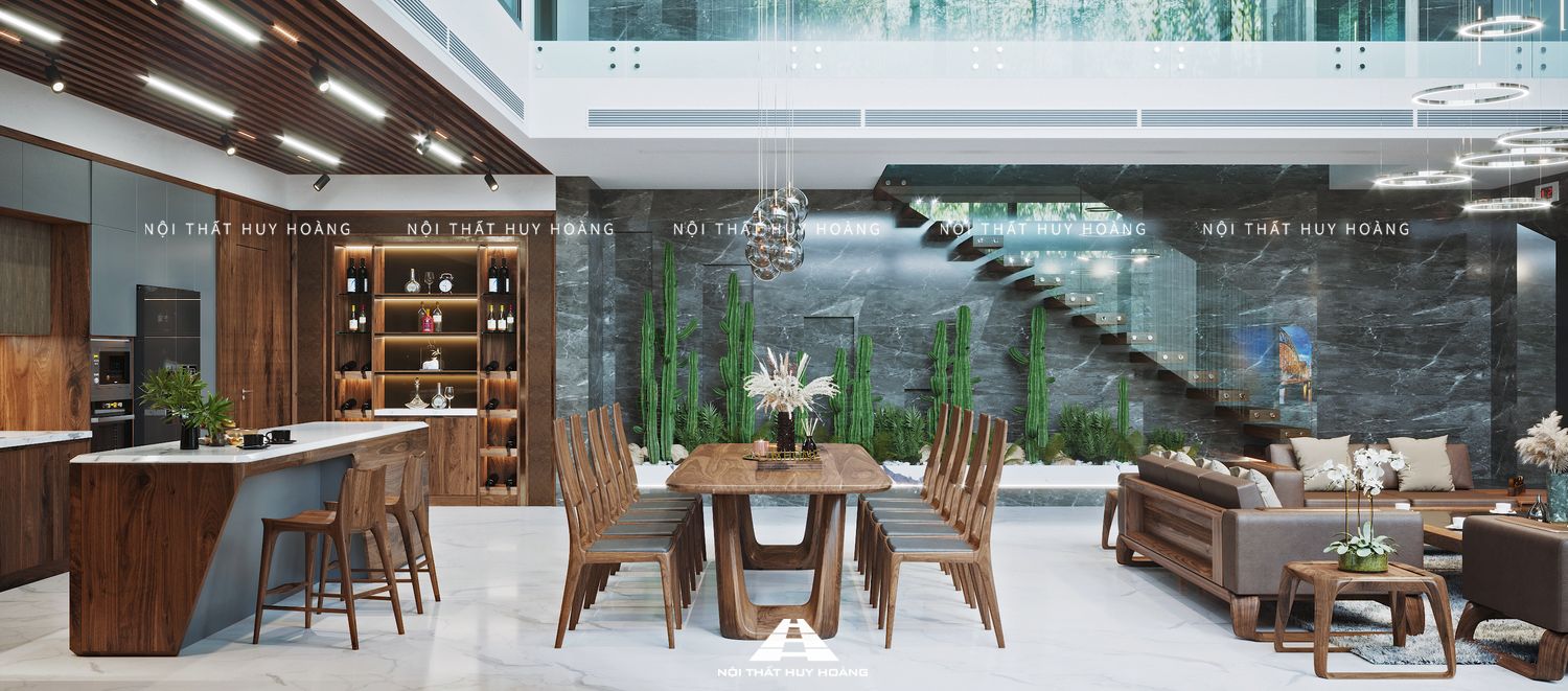 Thiết kế nội thất biệt thự hiện đại tại Đông Anh