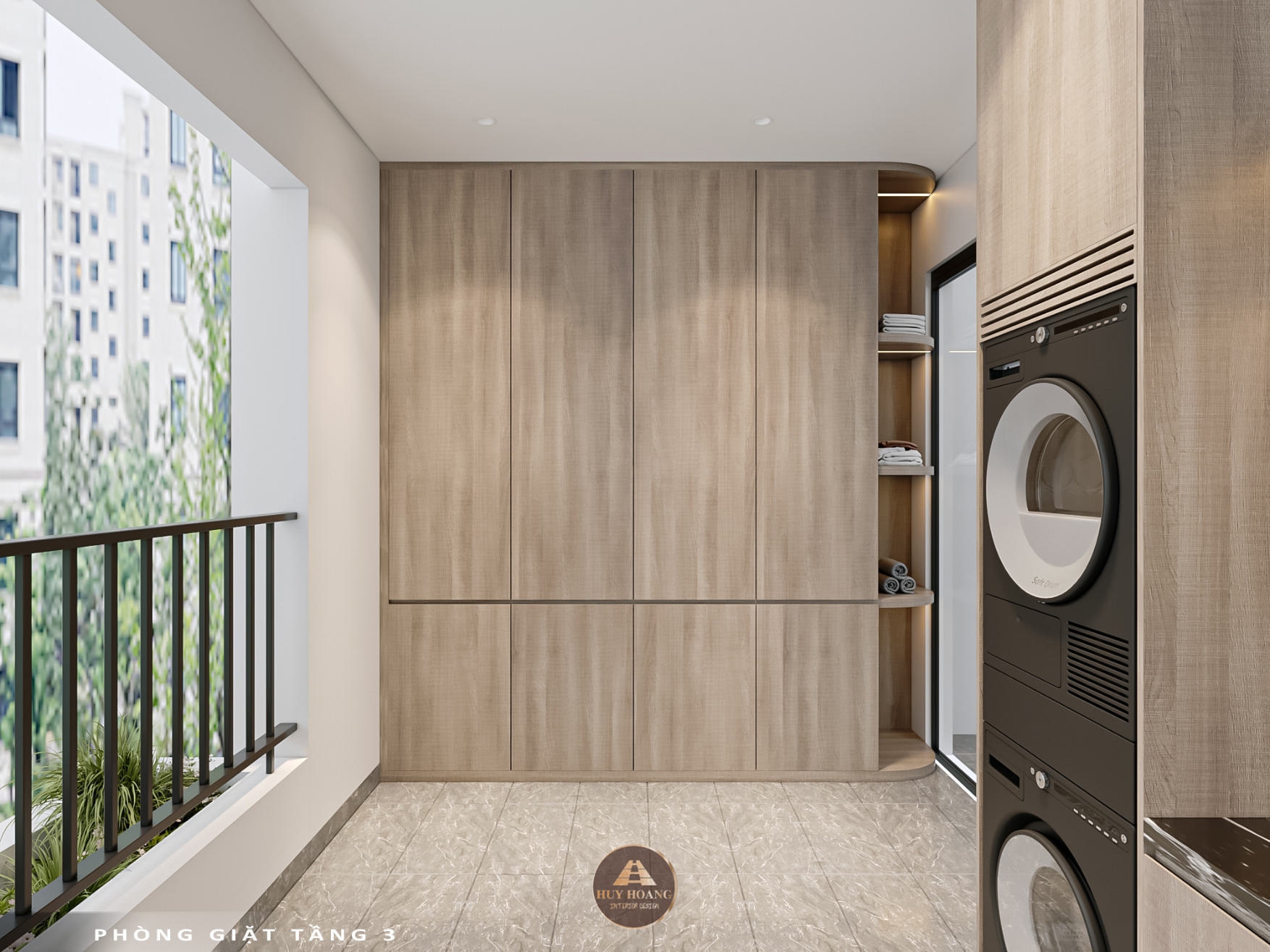 Thiết kế và thi công nội thất gỗ óc chó biệt thự Thanh Hóa