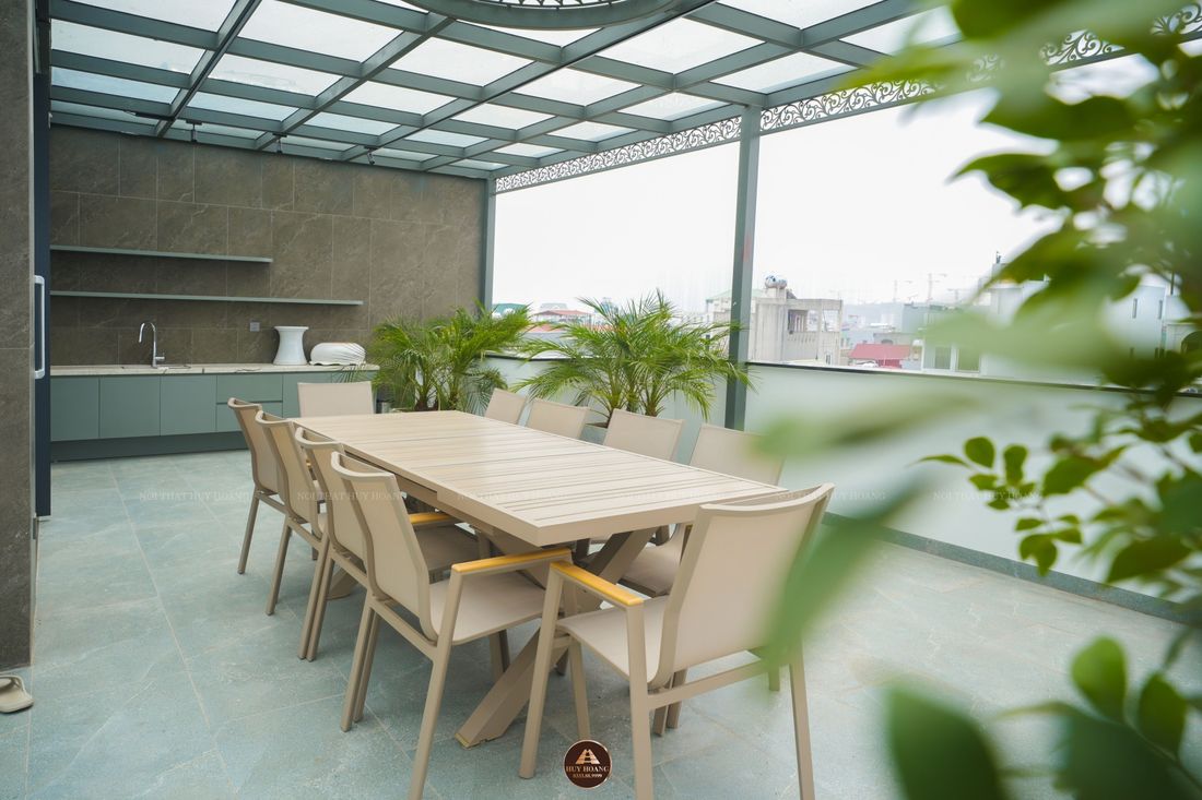 THIẾT KẾ NỘI THẤT GỖ ÓC CHÓ VILLA MỸ ĐÌNH