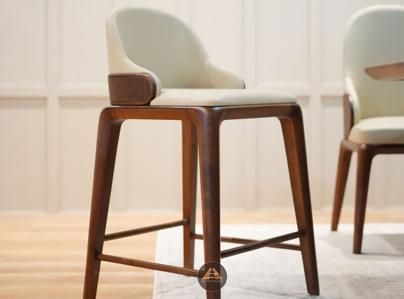 báo giá ghế quầy bar gỗ óc chó