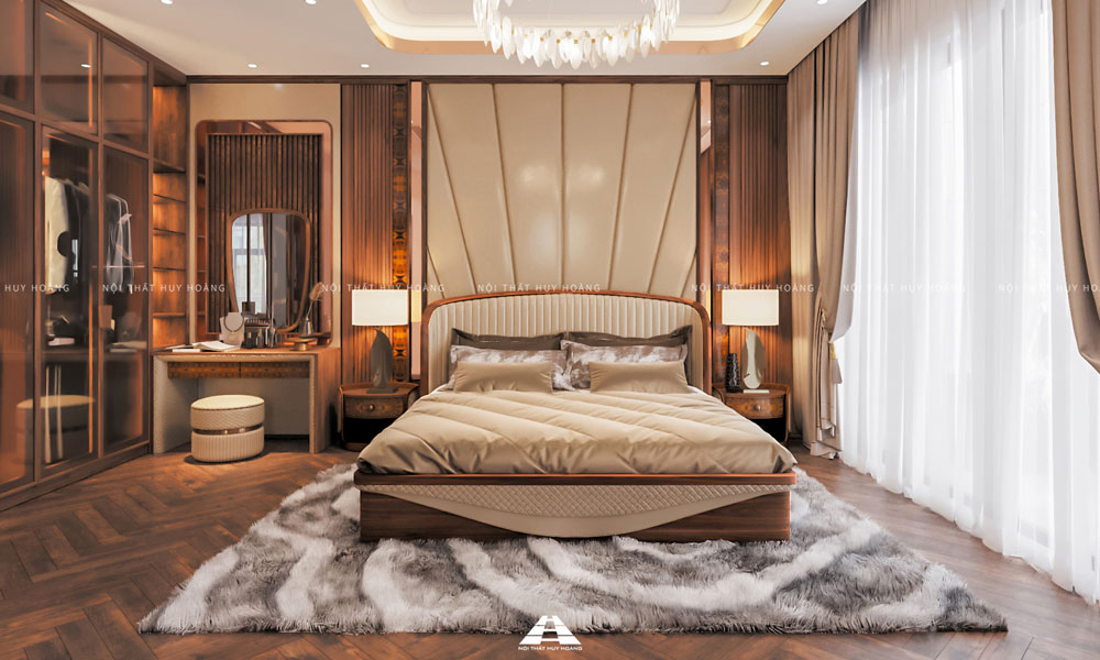 Khám phá 30+ mẫu giường ngủ gỗ óc chó đẹp, cao cấp nhất 2026