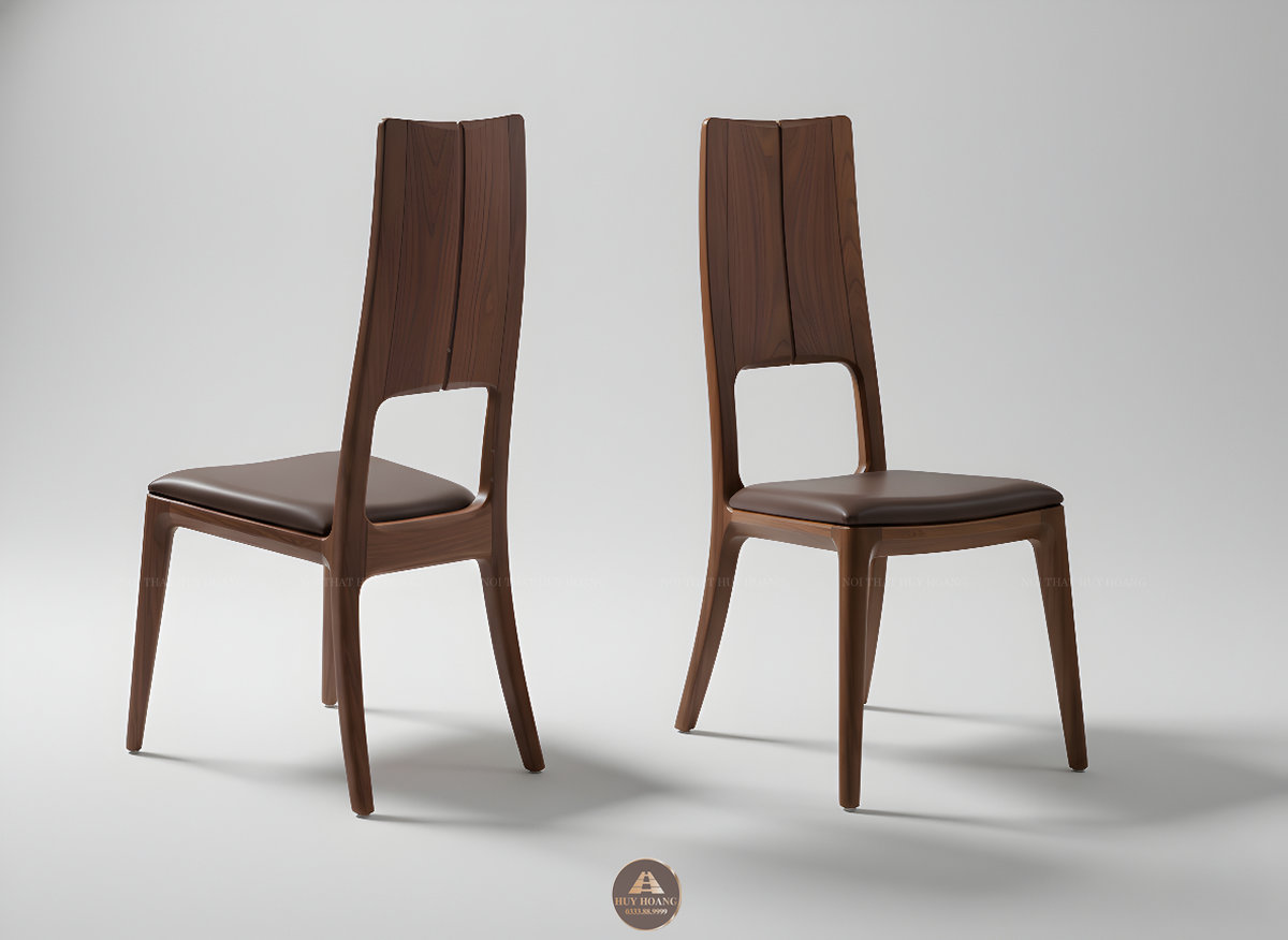 Ghế ăn gỗ óc chó GA19