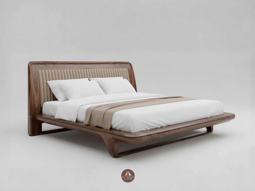 Giường ngủ óc chó Romance 16