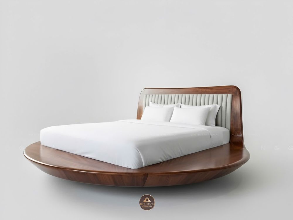 Giường ngủ gỗ óc chó Romance 24
