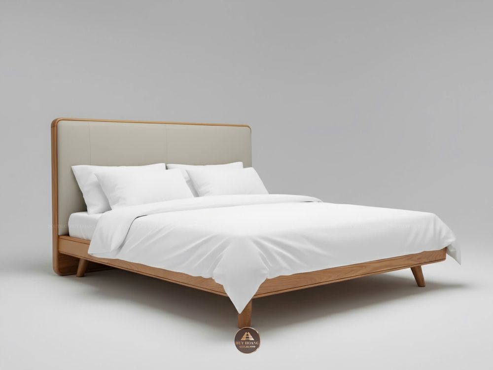 Giường ngủ gỗ óc chó Romance 28