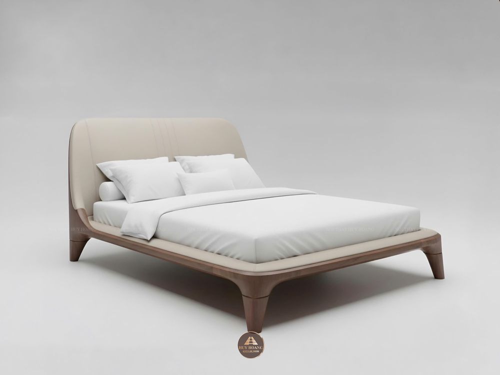 Giường ngủ gỗ óc chó Romance 29