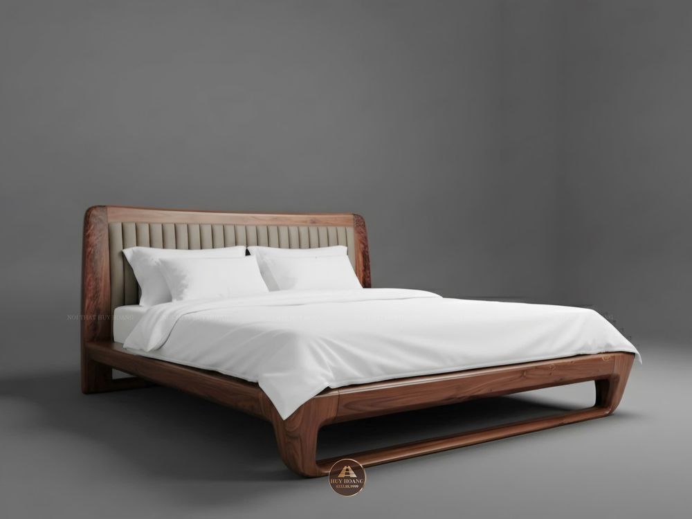 Giường ngủ gỗ óc chó Romance 33