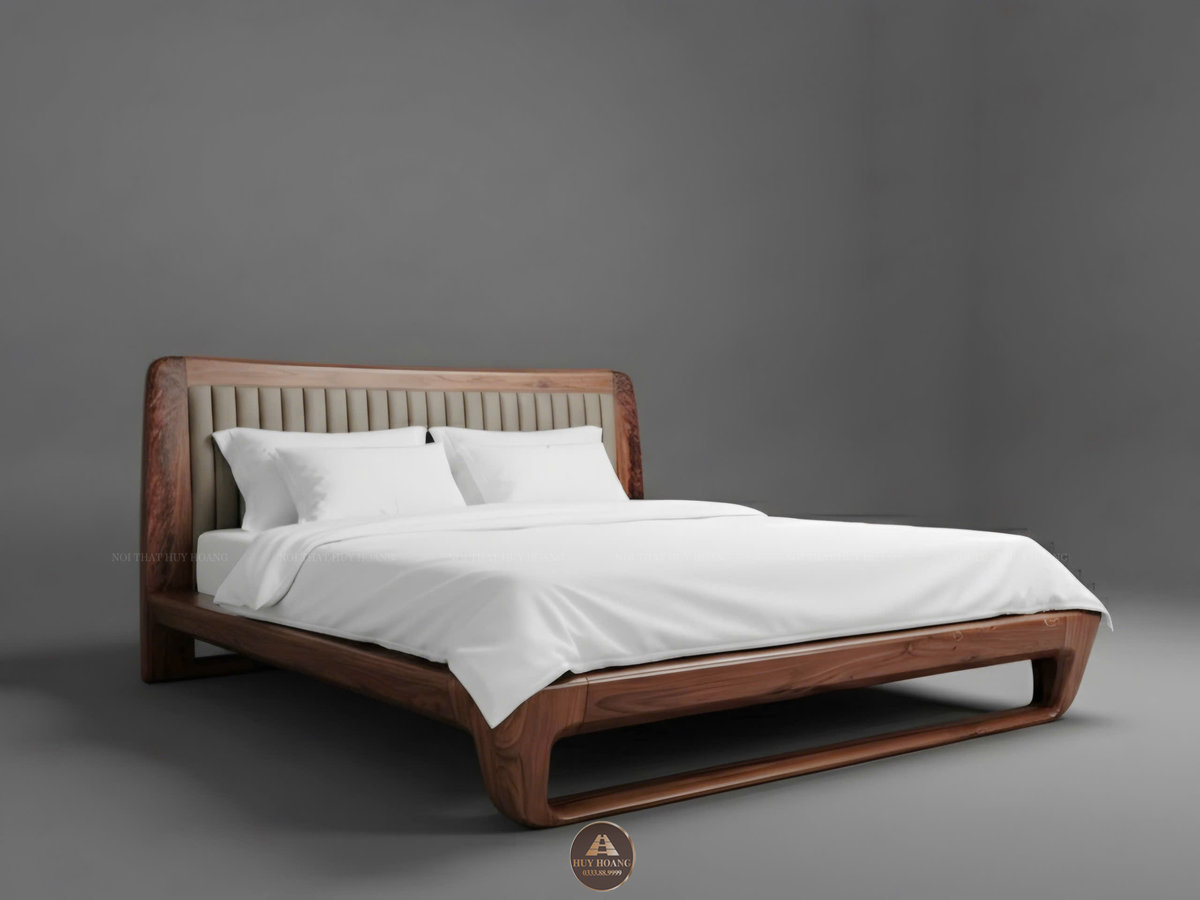 Giường ngủ gỗ óc chó Romance 33