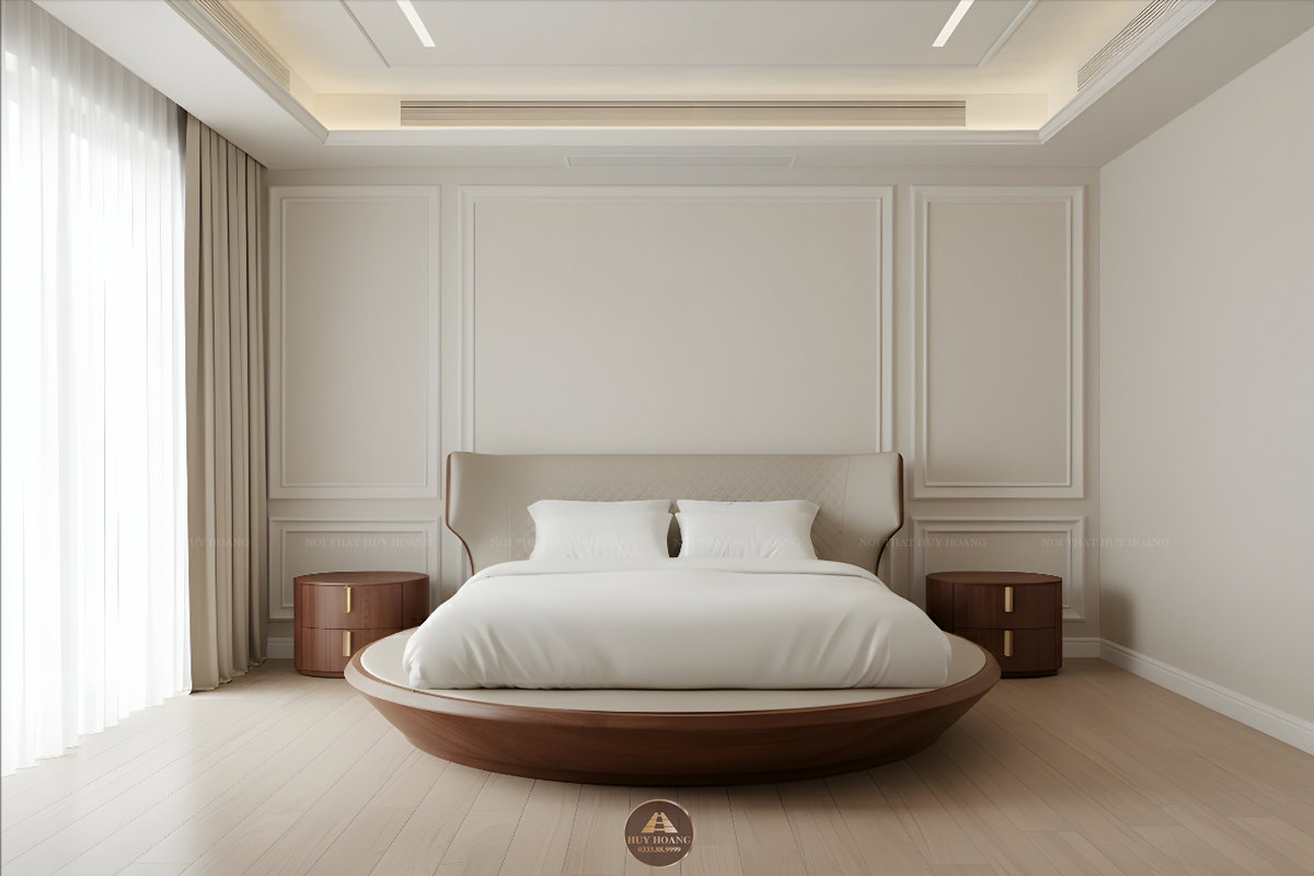 Giường ngủ gỗ óc chó Romance 31