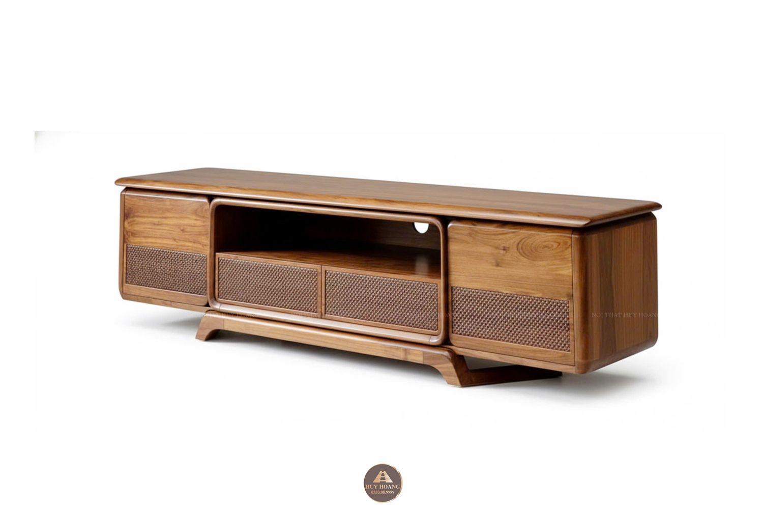 Kệ tivi gỗ óc chó KTV-34