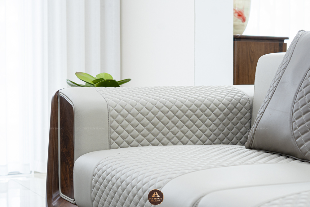 Sofa gỗ óc chó Avalon Curve 02