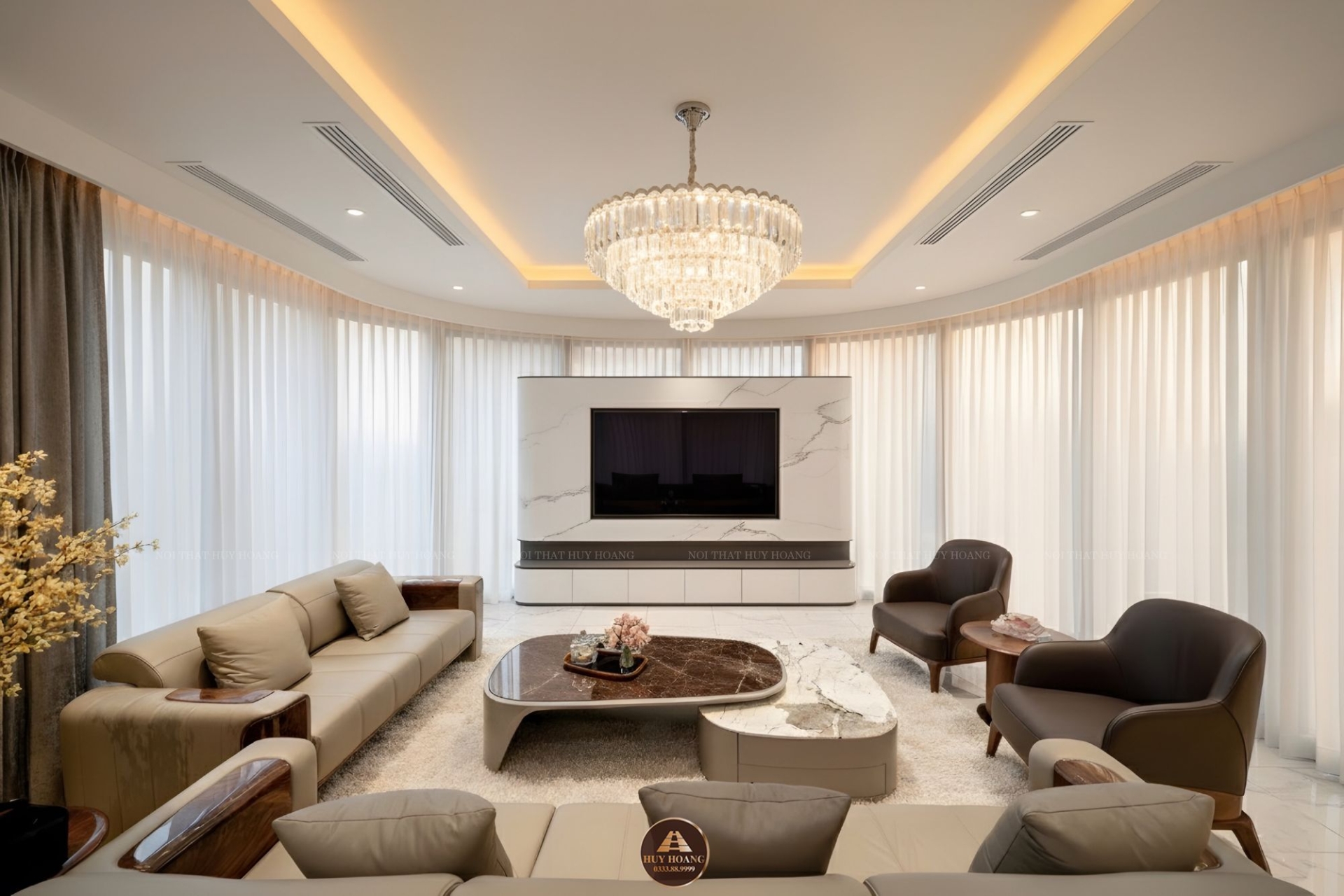 Sofa gỗ óc chó Avalon 36