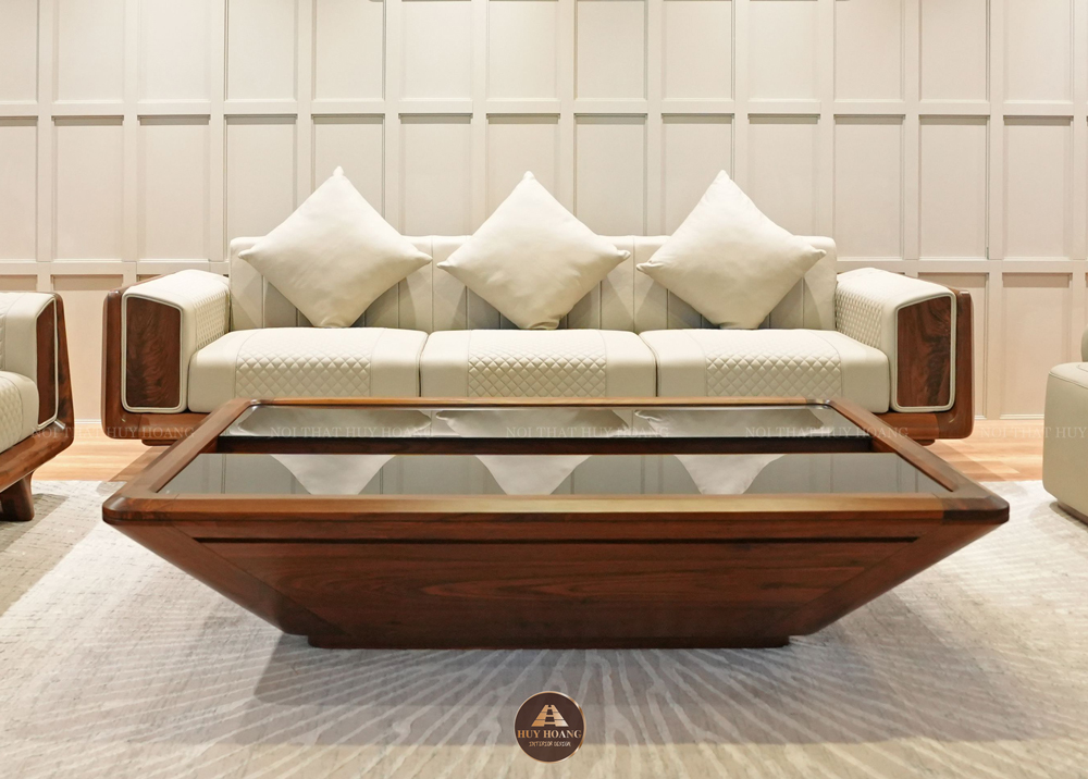 Sofa gỗ óc chó Avalon 48