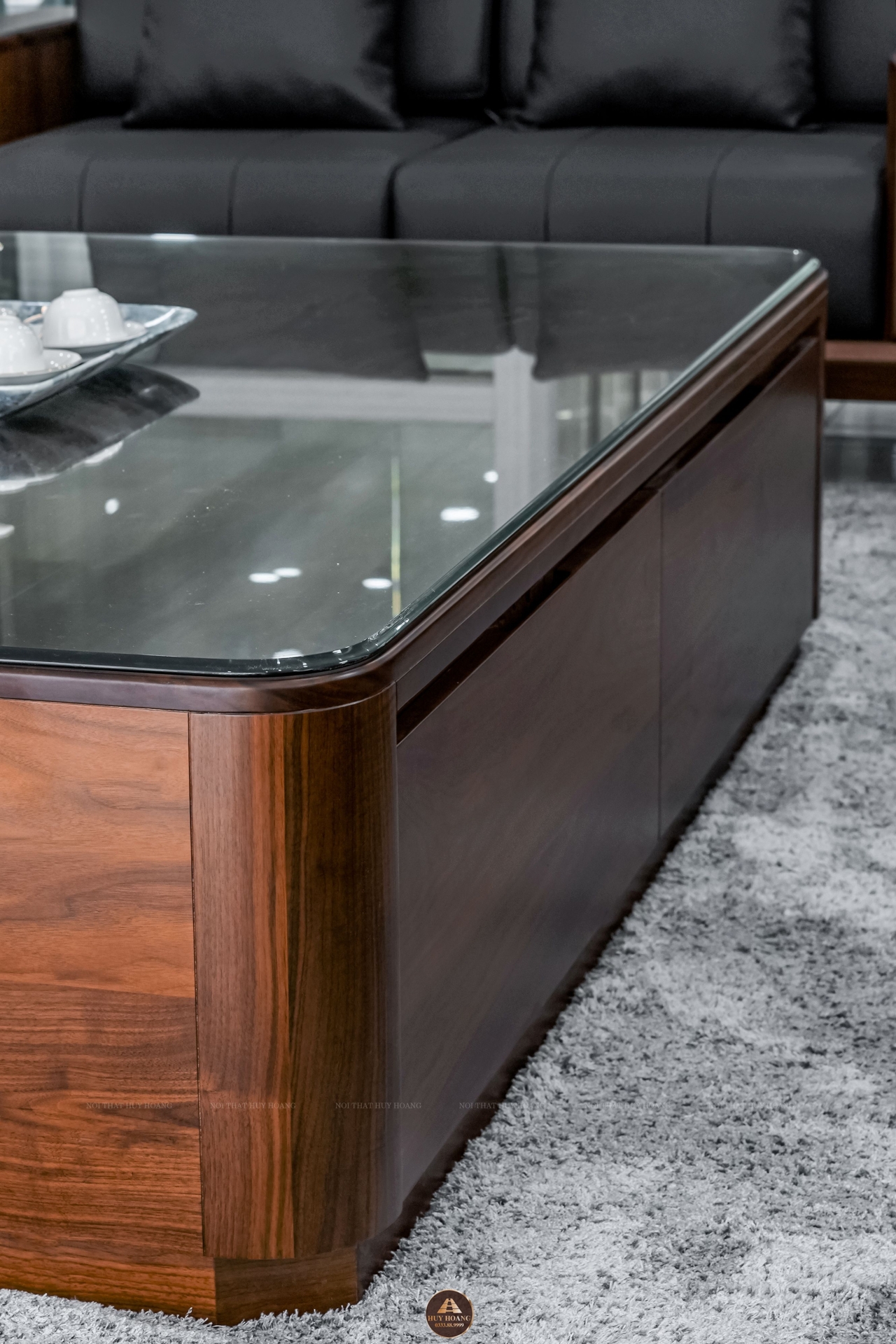 Bộ sofa gỗ óc chó Avalon Claro