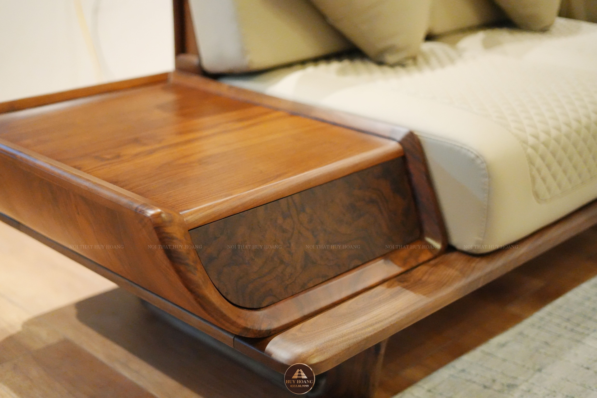 báo giá sofa gỗ óc chó