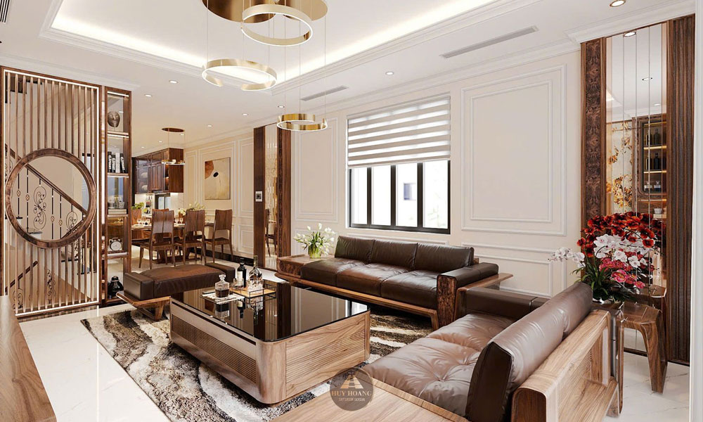 các kiểu dáng sofa gỗ óc chó phổ biến