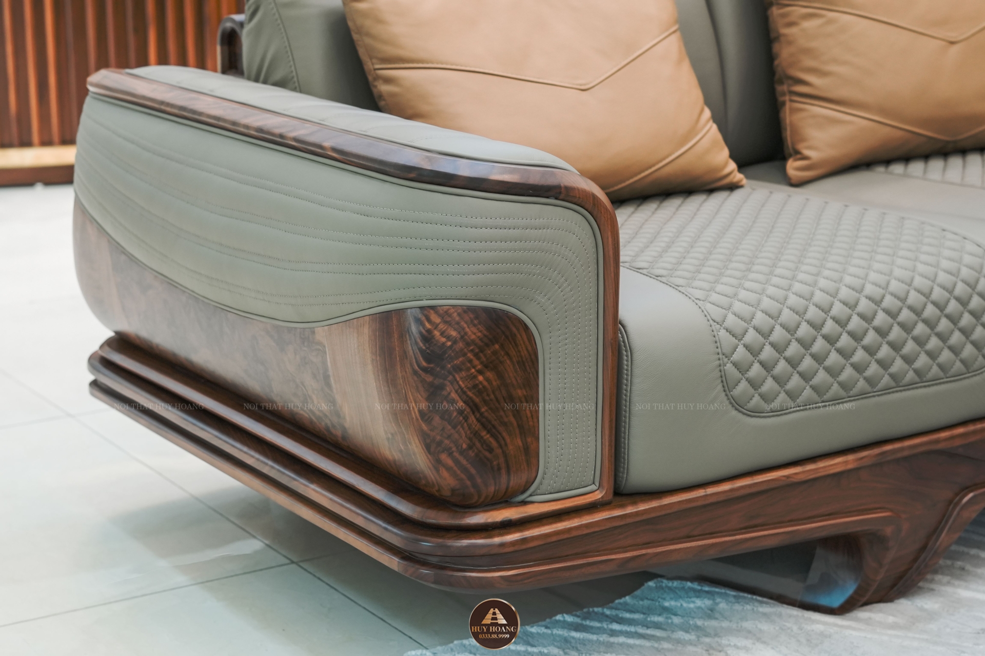 Kinh nghiệm chọn mua sofa gỗ óc chó cao cấp