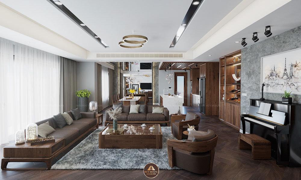 Kinh nghiệm chọn mua sofa gỗ sồi giả óc chó