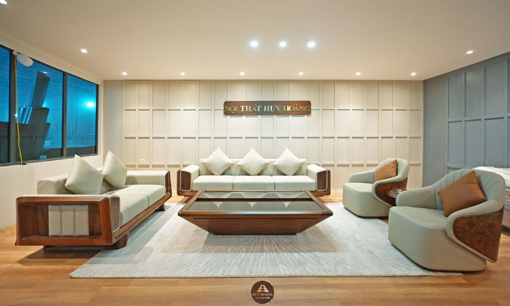 sofa làm bằng gỗ gì tốt nhất hiện nay