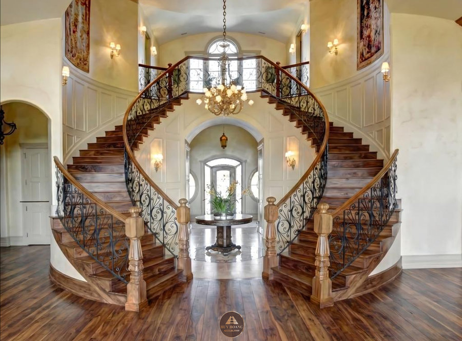 Báo giá và thi công cầu thang gỗ óc chó 2026