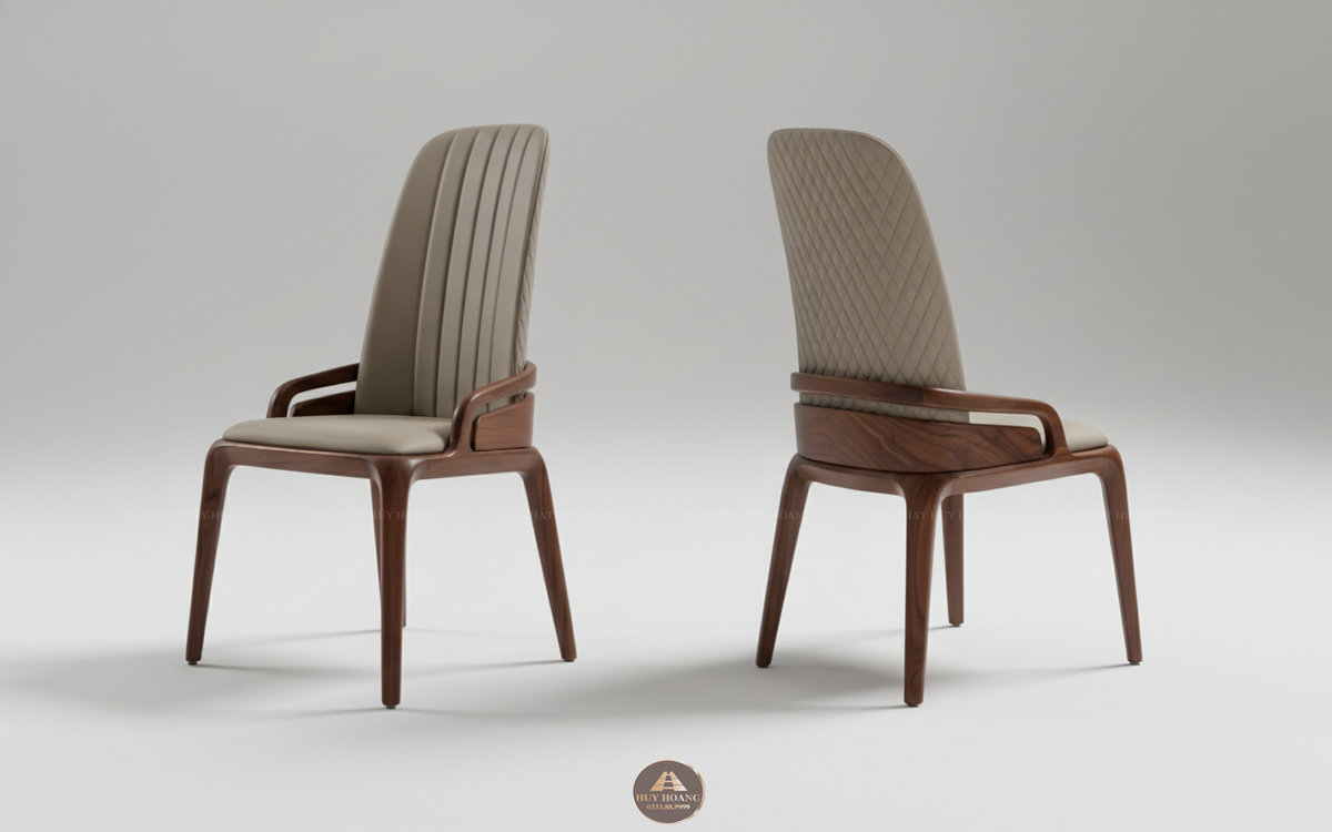 Ghế ăn da bò Ý Nappa