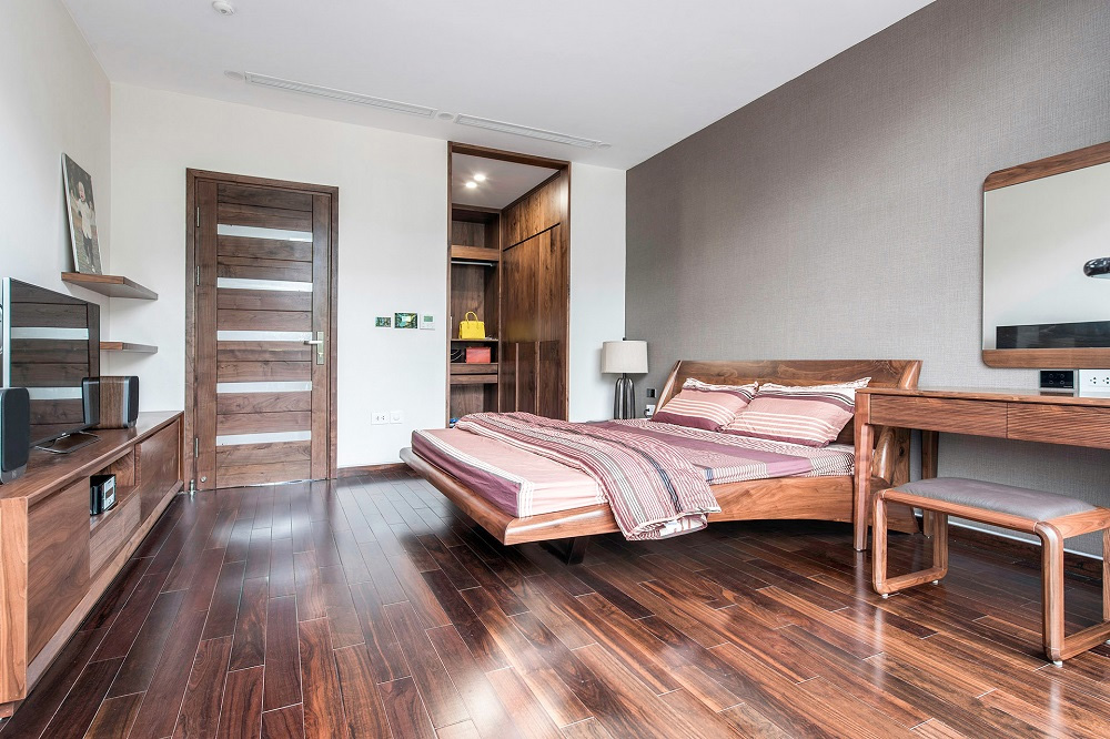 ưu điểm của giường ngủ gỗ óc chó