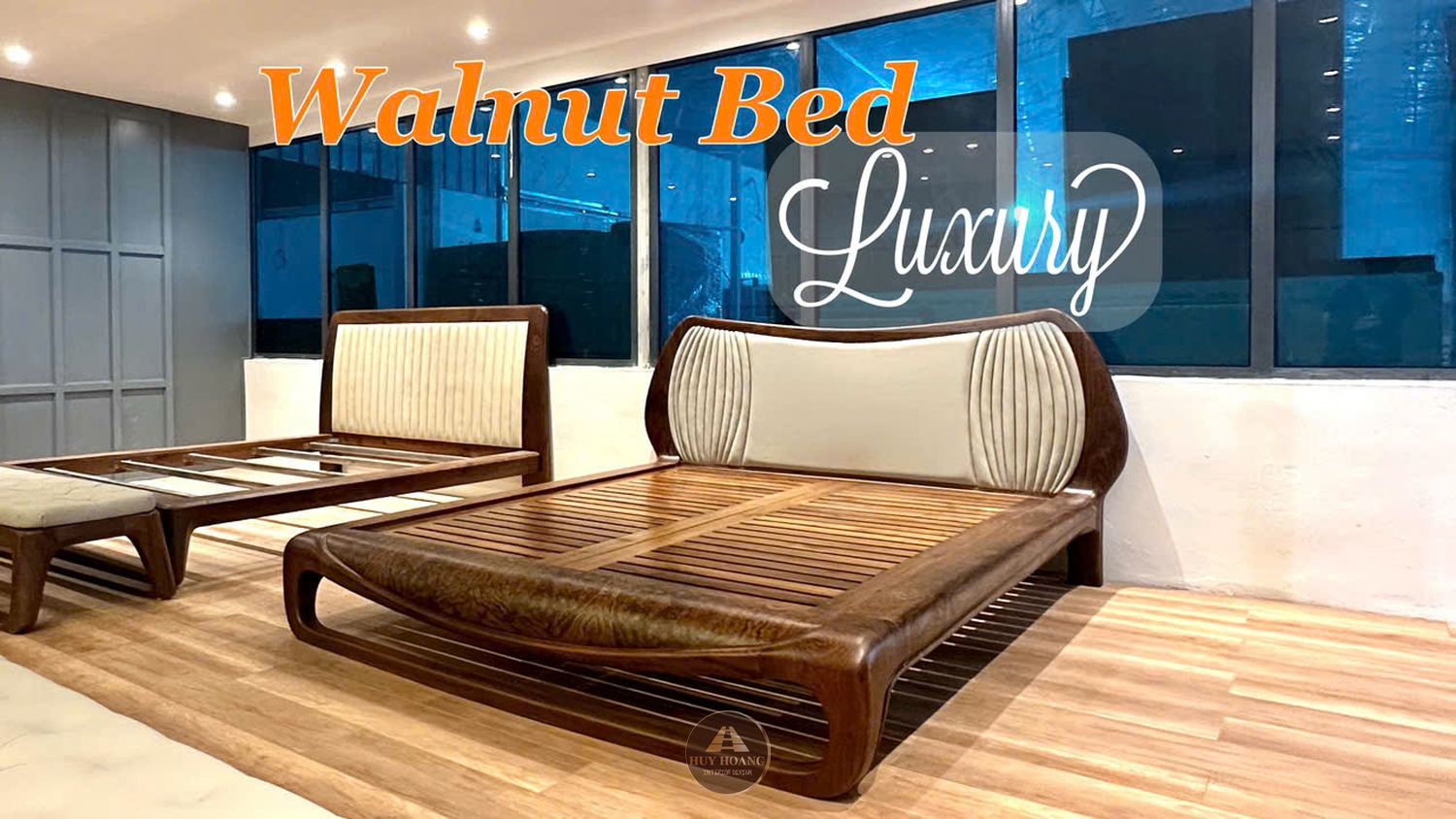 Giường ngủ da bò Ý nhập khẩu