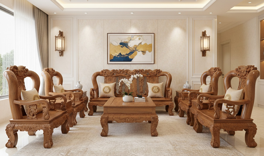 gỗ bách xanh, gỗ bách xanh trong thiết kế nội thất