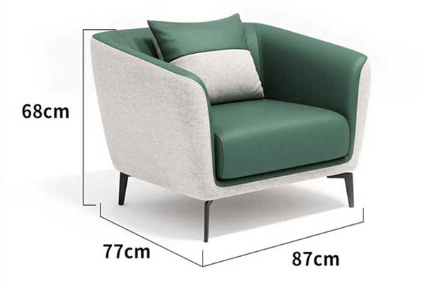 kích thước ghế sofa 1 chỗ