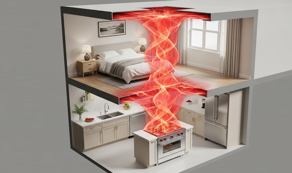 điều kiêng kỵ khi đặt bếp