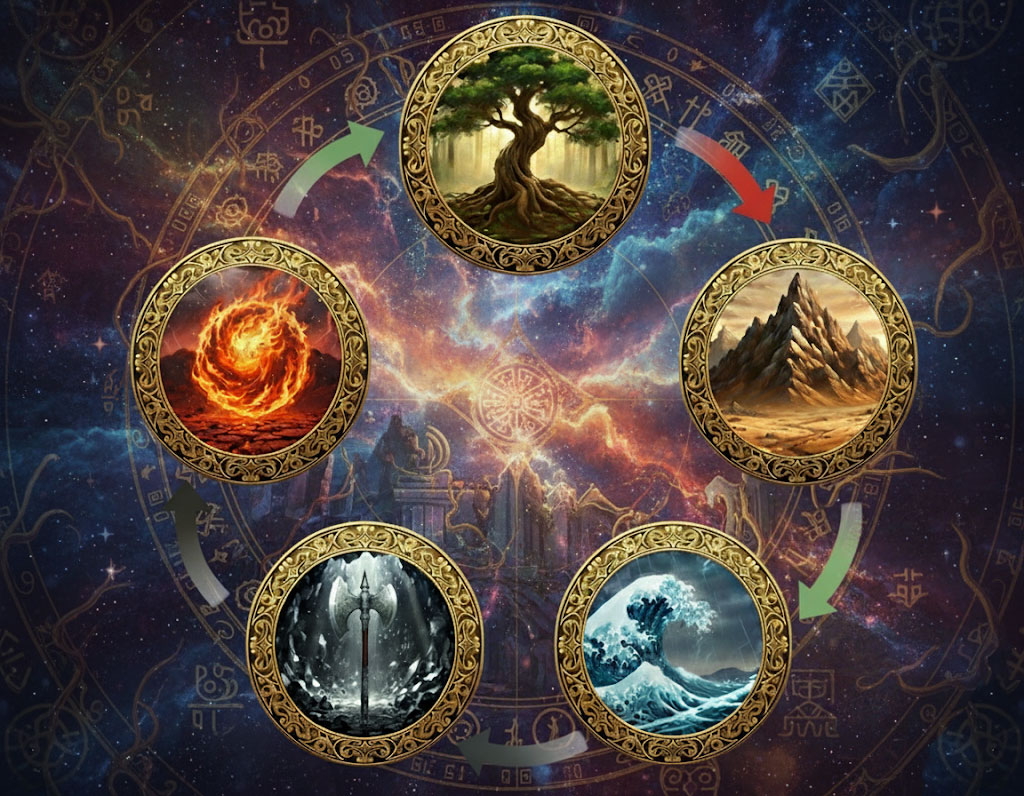 quy luật ngũ hành tương khắc