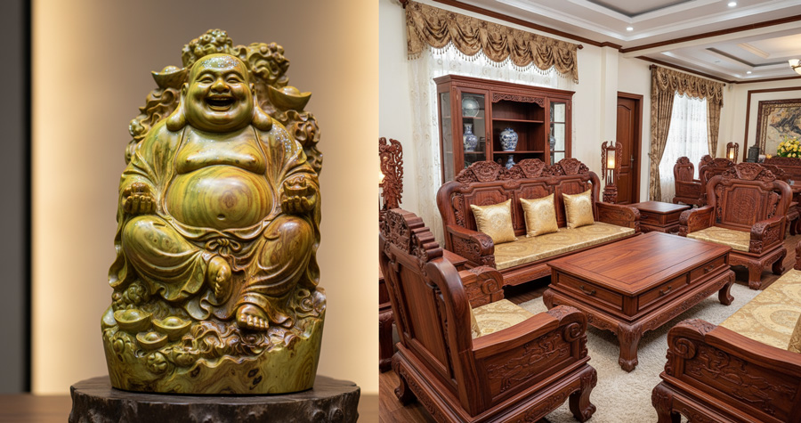 so sánh gỗ bách xanh và gỗ hương