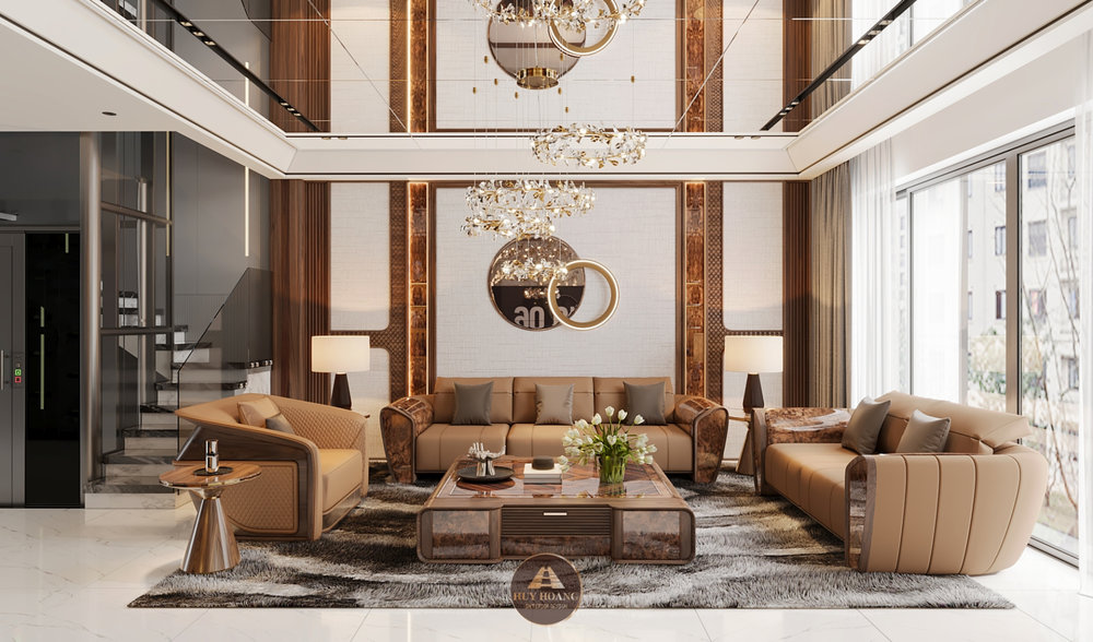 Sofa da bò Ý Avalon 60