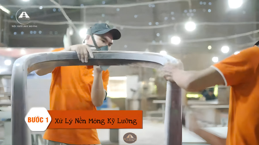 Quy trình sơn Inchem, Các bước sơn PU Inchem