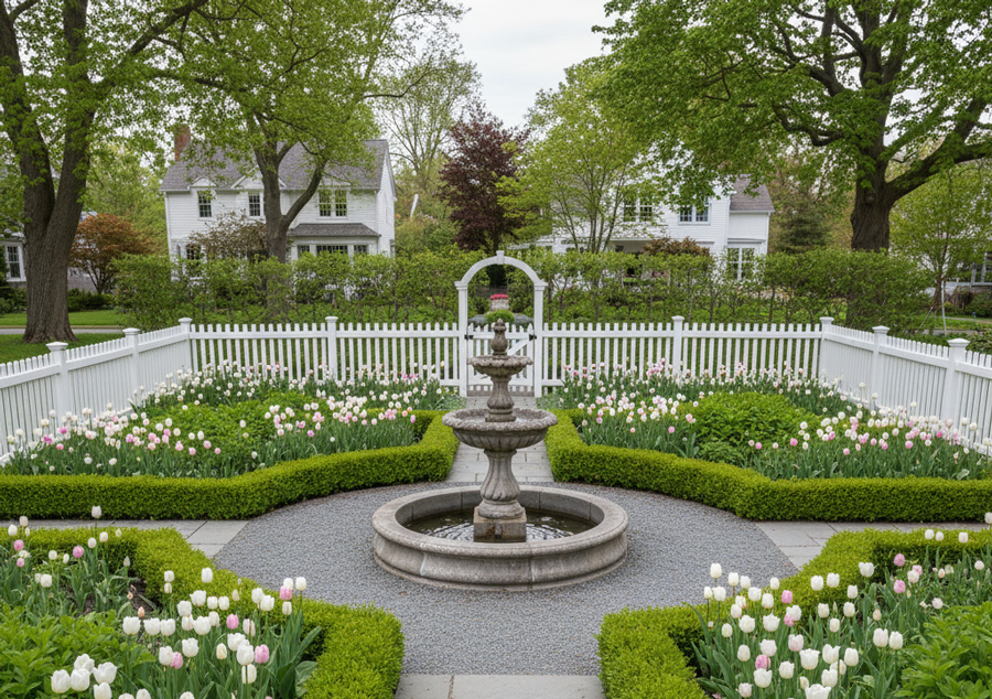 G&oacute;c s&acirc;n vườn phong c&aacute;ch đồng qu&ecirc; y&ecirc;n b&igrave;nh